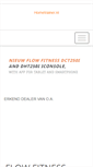 Mobile Screenshot of hometrainer.nl